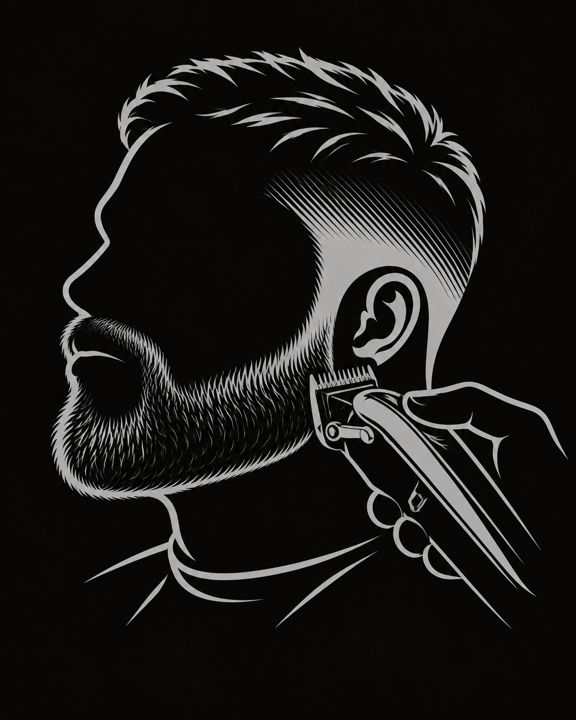 Barba na Golden Hands